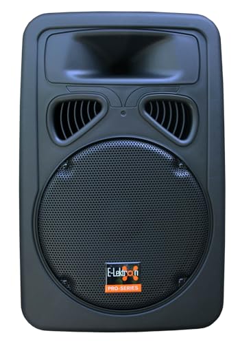 E-Lektron aktives PA Lautsprecher-System Soundanlage mit Media-Player, Bluetooth, integrierte Class-D Endstufe JAD30-B 400W