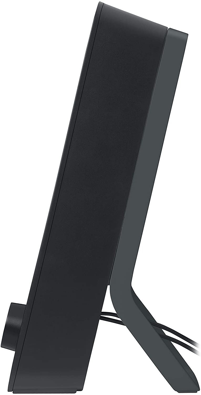 Logitech Z207 Kabellose PC-Lautsprecher, Bluetooth, Stereo Sound, 10 Watt Spitzenleistung, 3.5 mm Eingang, Kopfhörerbuchse, Easy-Switch Feature, EU Stecker, PC/TV/Tablet/Handy - Schwarz
