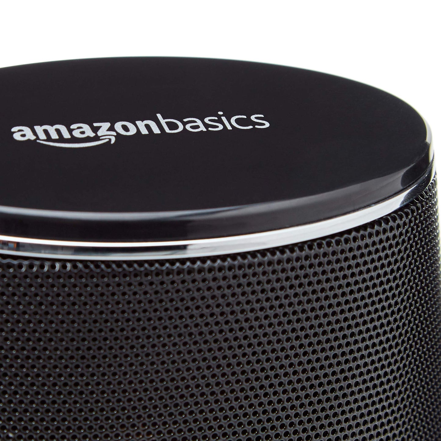 Amazon Basics - PC-Lautsprecher mit dynamischem Sound, USB-Betrieb, Schwarz, 1 Paar & Gaming-Mauspad