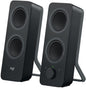 Logitech Z207 Kabellose PC-Lautsprecher, Bluetooth, Stereo Sound, 10 Watt Spitzenleistung, 3.5 mm Eingang, Kopfhörerbuchse, Easy-Switch Feature, EU Stecker, PC/TV/Tablet/Handy - Schwarz