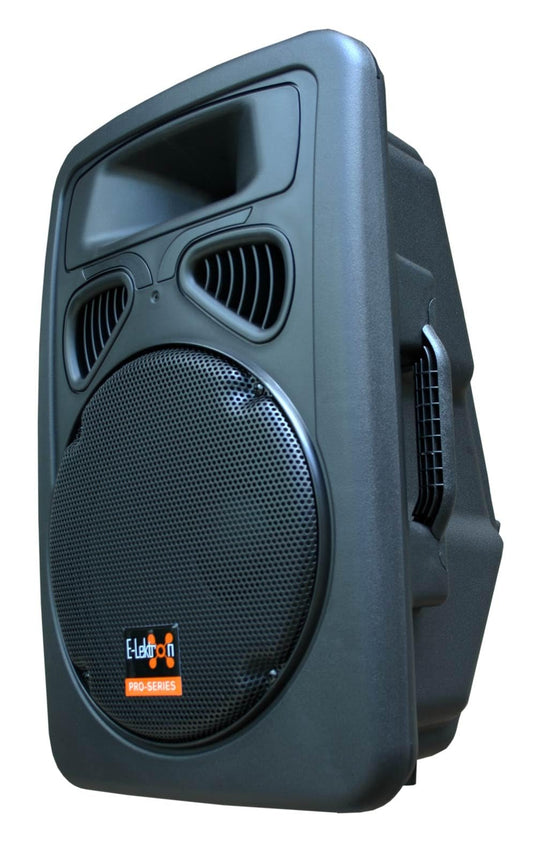 E-Lektron aktives PA Lautsprecher-System Soundanlage mit Media-Player, Bluetooth, integrierte Class-D Endstufe JAD30-B 400W