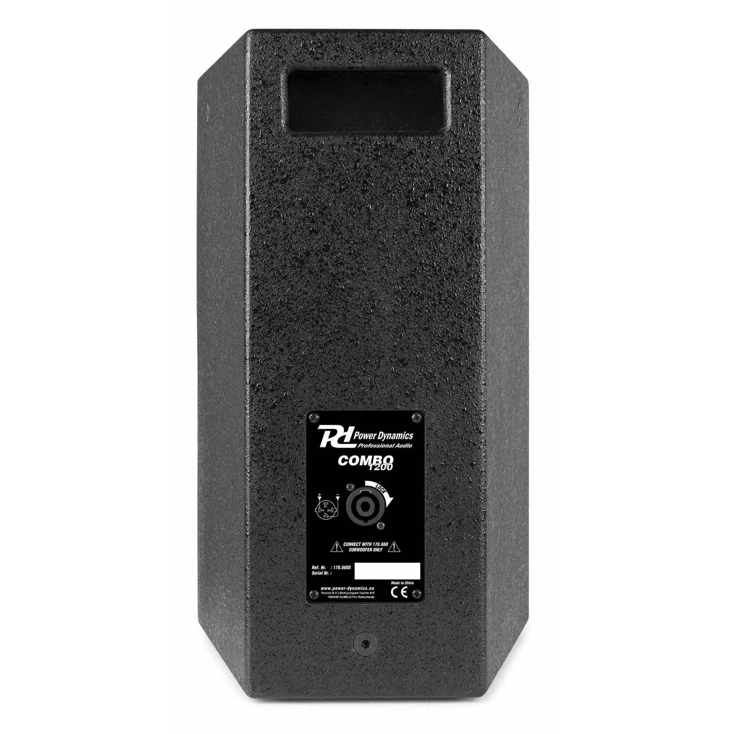 Power Dynamics Combo 1200 - PA Lautsprecher 2.1 DJ Boxen Set, 12 Zoll aktiv Subwoofer, 6,5 Zoll Topteile, Bluetooth, Mobile PA Anlage Komplettset - 1200 Watt - DJ Anlage
